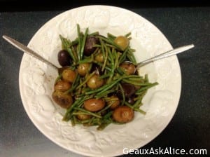 Lemony Fresh Green Beans with New Potato Medley 