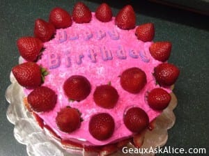 Grand Peep Blair's Favorite Birthday Cake!  