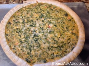 Spinach and Feta Cheese Tart 