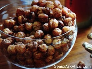 Spicy Roasted Chickpeas