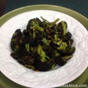 Crunchy Roasted Broccoli