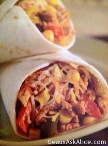 Turkey Fajita Wraps (Crock Pot)