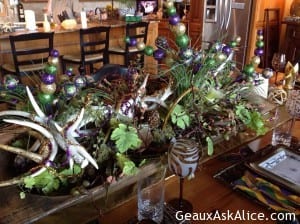 Table Setting for the Visiting Hunters!