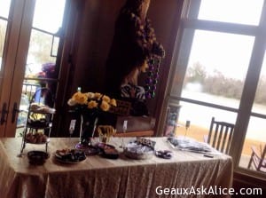 Hunters weekend dessert table