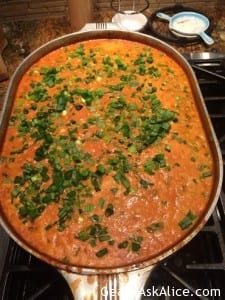 Hunters weekend dinner for Friday night 4