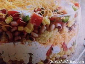 Layered Cornbread Salad