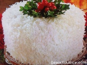 Lemony Coconut Cake