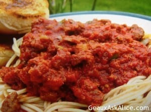 Easy Spaghetti Bolognese