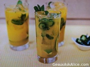 Spicy Jalapeño Mango Mojito