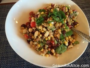 Nice Assorted Salads and Delicious Brownies 2