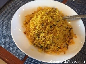 Nice Assorted Salads and Delicious Brownies