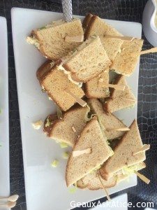 Our Lunch yesterday as we were sailing away to a cove for the evening 3