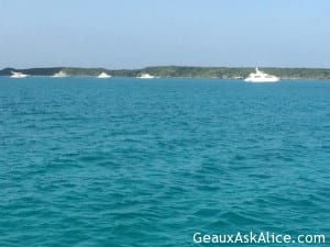 So I am thinking that these "yachts" r saying to each other-NaNa-my boat is bigger than yours! Just saying!