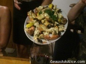 Yes a little stone crab for dinner! Life is good!2