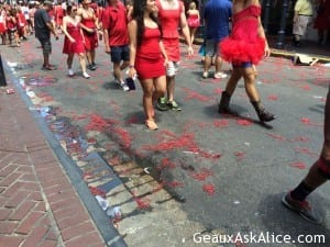 OMG did not know the Red Dress Run was this weekend. I hate it when a guy looks better in a dress than I do! 1