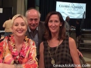 Hubby with some guests at the Soriee Royale tonight ! Great night. All the chefs were winners!