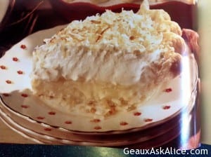 Maw-Maw's Coconut Cream Pie