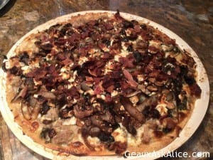 One couple made a duck pizza! Trust me out of this world