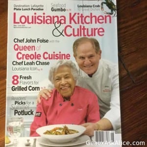 One of the judges at the Soirée was Susan Ford. She resides in NO and is the owner of this wonderful magazine. If u like magazines that cover food, restaurants, culture etc u will love this one. She was quite impressive in her knowledge. Must say a little green with envy! This is hard work and plus her photographs r fantastic. Check it out! 