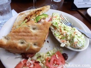 First leg-Dallas Airport-Lunch and Beverages 2