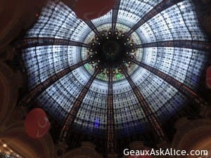 Galeries Lafayette Three huge stores of shopping. No survivors!