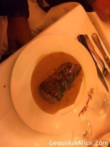 Yeah my first great meal in Paris! 6