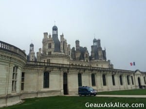 early morning trip to Chambord Chateau Enormous 1