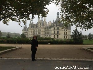 early morning trip to Chambord Chateau Enormous