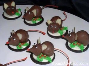 Candy Christmas Mice