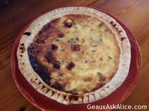 Heavenly Ham and Cheese Quiche