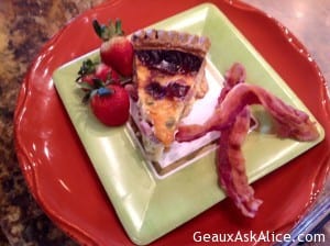 Heavenly Ham and Cheese Quiche