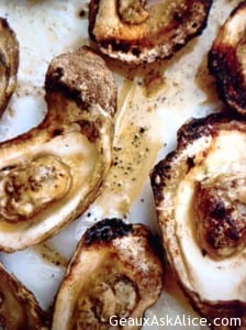 Grilled Oysters with Spicy Herb Butter