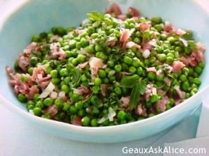 Peas and Prosciutto