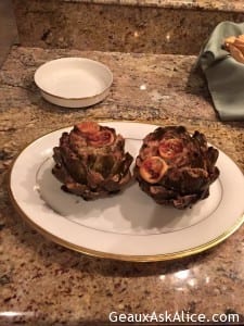 Table set for Italian dinner along with apps! Moving along!5