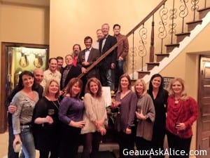 The Italian Stallion Gang has gathered. Hope they enjoy their meal!