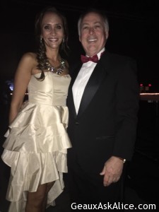 Actually with the best dressed person. Peep Charlotte