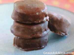 Frozen Chocolate Covered Banana Rounds
