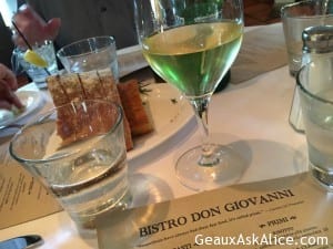 Had dinner at one of my favorites here in Napa-Bistro Don Giovanni. Best Italian atmosphere and food!