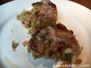 In Baton Rouge at Capital City Grill for lunch. Big Ball tonight! Lunch was very good !1