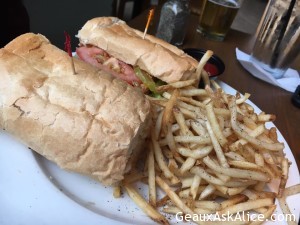 In Baton Rouge at Capital City Grill for lunch. Big Ball tonight! Lunch was very good !2