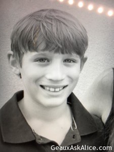 On to next event. Grand Peep Luke is making his first communion today. The celebration continues! Love u Luke!