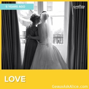 One of my favorite pics of that wedding day! Feels like yesterday!
