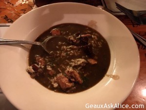 Test of meal at The Steamboat not too shabby ! I had the grilled salmon. It was perfection along with the rest of the meal and staff! Great evening!