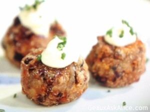 Black Bean Fritters with Spicy Sauce