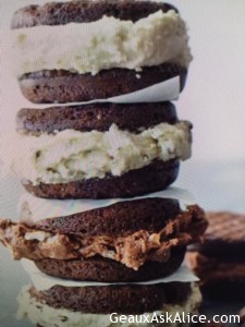 Brownie Ice Cream Sandwiches