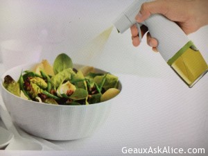 Today's Gadget from E's Kitchen in Lafayette, LA is the Simply Mist Olive Oil Sprayer!