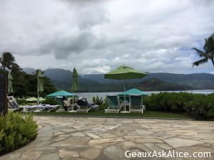 Day 2 at pool. Cabana Boy just brought me some Guava Lemonade! Very Refreshing!1