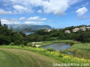 Guys playing golf!