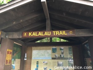 Surviving the hike in Kauai