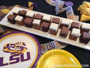 Circle the wagons and eat more and wait for LSU to show up 1